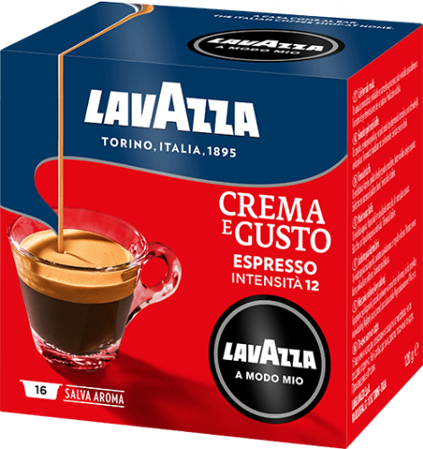 Lavazza A Modo Mio Crema e Gusto – 16 Capsules (120 g)