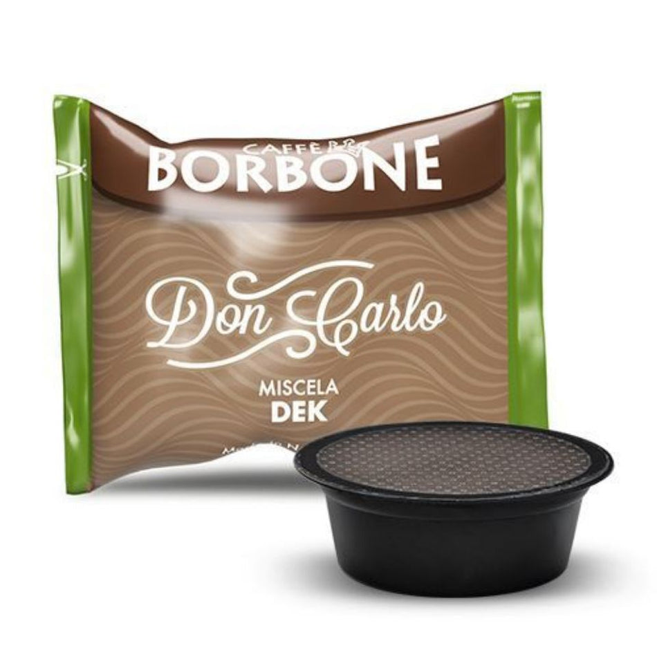 Caffè Borbone Don Carlo Dek – 100 capsules (Lavazza A Modo Mio compatibel)