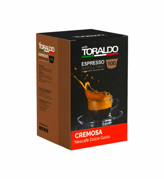 Caffè Toraldo Miscela Cremosa – 100 Dolce Gusto® capsules
