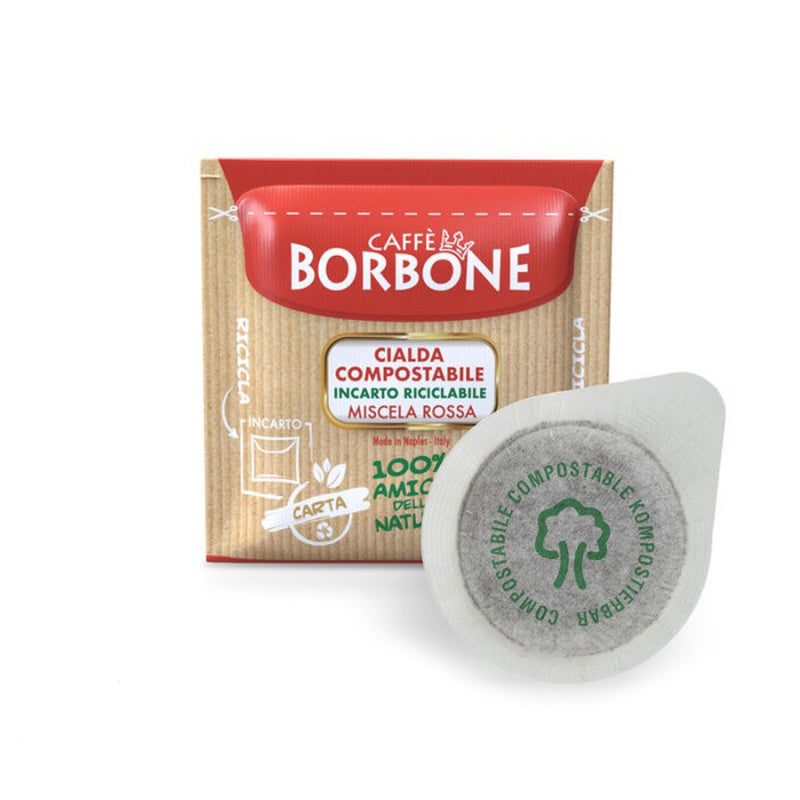 Caffè Borbone Miscela Rossa – 100 ESE‑pads (44 mm)
