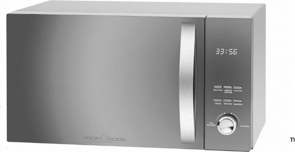 ProfiCook MWG 1176 H - 3in1 combi magnetron 23L zilver