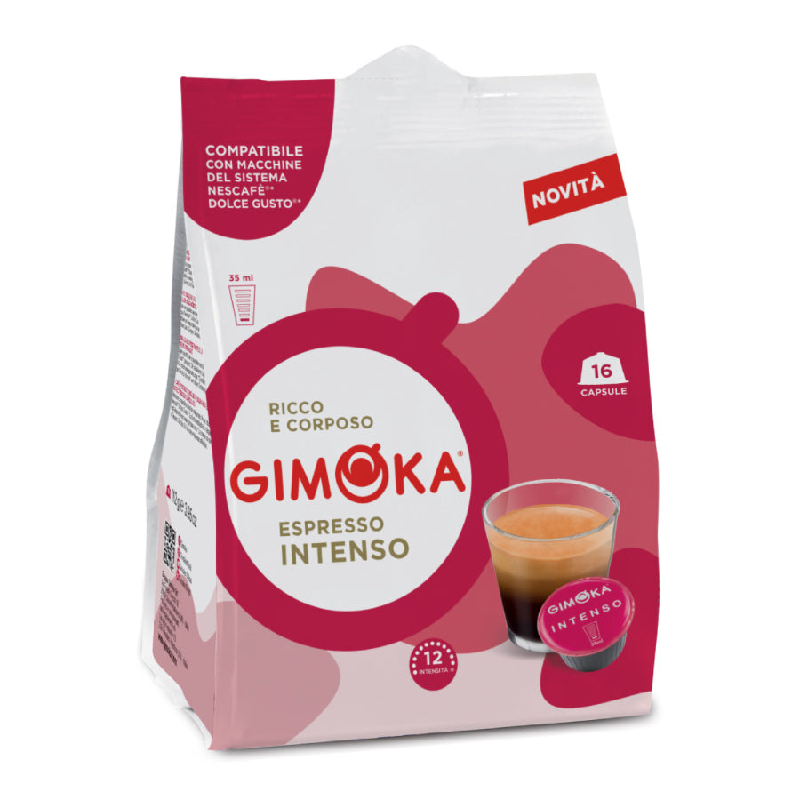 Gimoka Espresso Intenso – 16 Capsules (Dolce Gusto compatibel)
