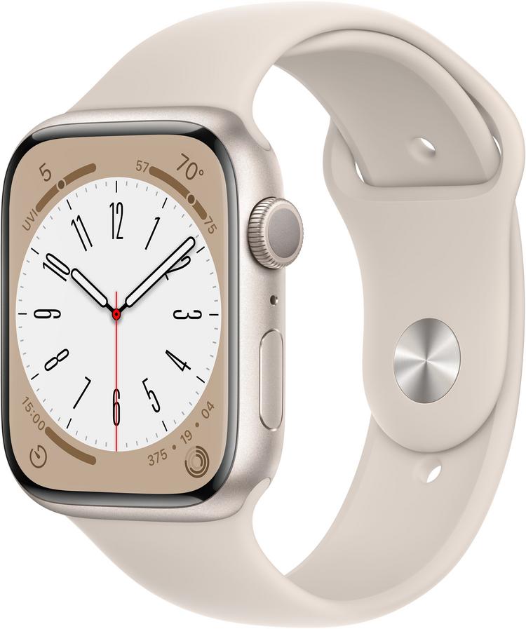 Apple Watch Series 8 GPS 45 mm Aluminium Starlight