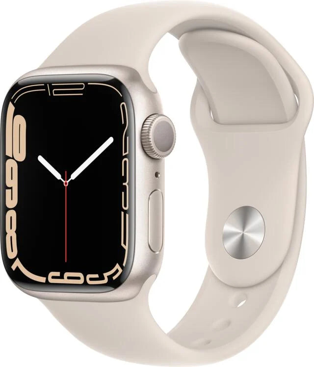 Apple Watch Series 7 GPS 41 mm Starlight Aluminium
