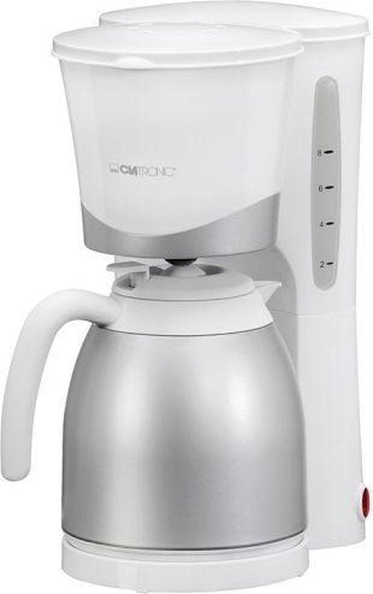 Clatronic KA 3327 - Koffiezetapparaat - Thermoskan - Wit