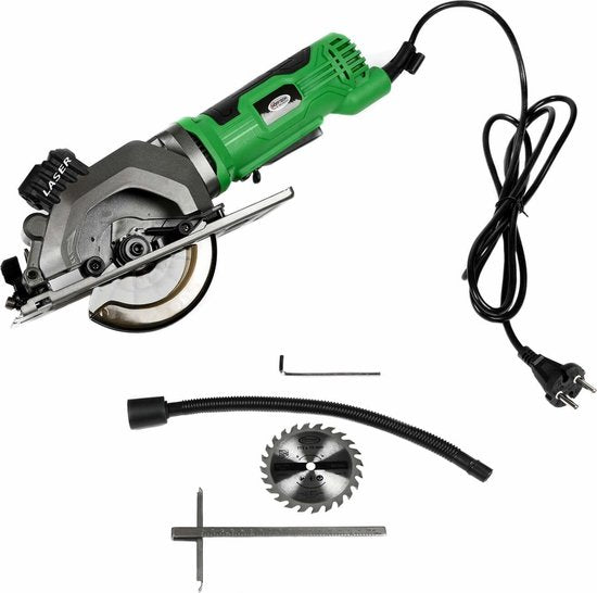 Hofftech Compacte Handcirkelzaag | 480 Watt | Ø115 mm | 230V
