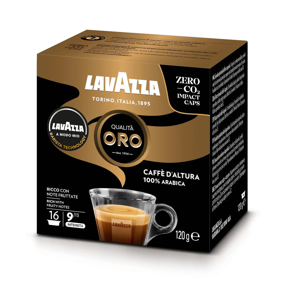 Lavazza Qualità Oro Caffè d’Altura – 16 Lavazza A Modo Mio® capsules