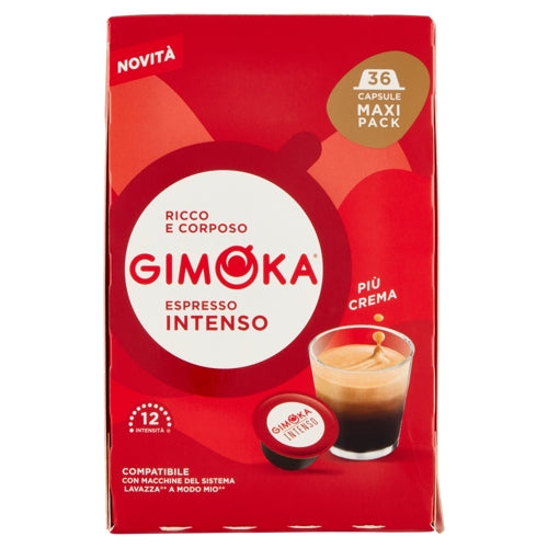 Gimoka Espresso Intenso – 36 Nespresso‑compatibele capsules