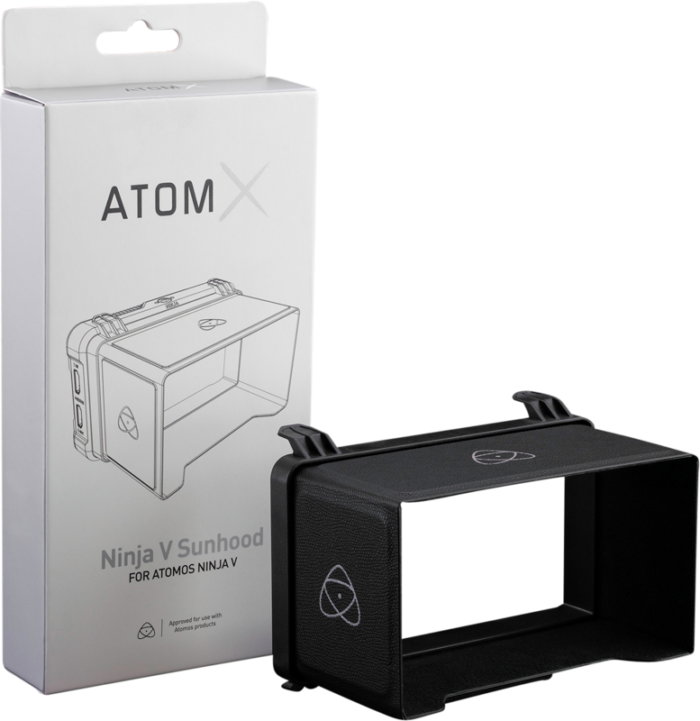 Atomos AtomX Sunhood Ninja V/V+ & Shinobi Zwart