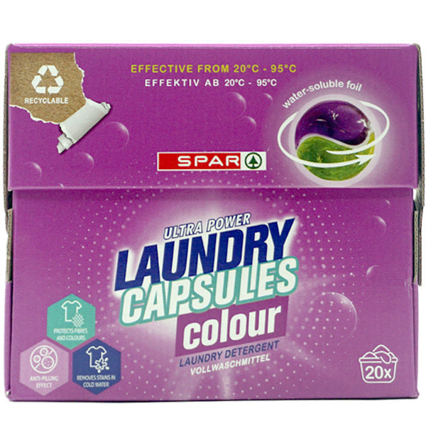 SPAR Kleur Wasmiddelcapsules