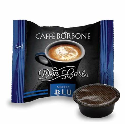 Caffè Borbone Don Carlo Miscela Blu Capsules – 100 stuks (Lavazza A Modo Mio compatibel)
