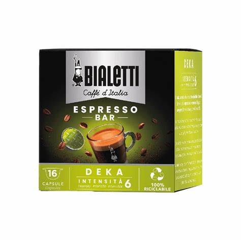 Bialetti Deka Koffiecapsules – 16 stuks