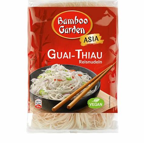 Bamboo Garden Guai‑Thiau Rijstnoedels – 250 g