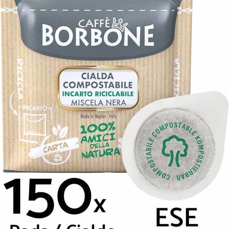 Caffè Borbone Miscela Nera – 150 ESE‑pads