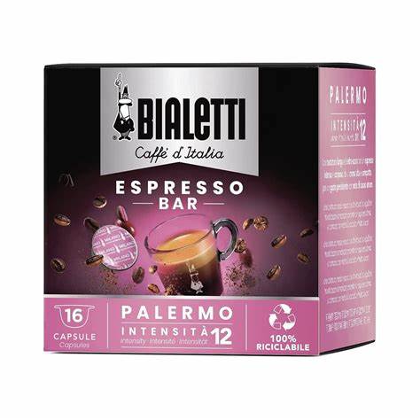 Bialetti Espresso Bar Palermo Capsules – 16 stuks