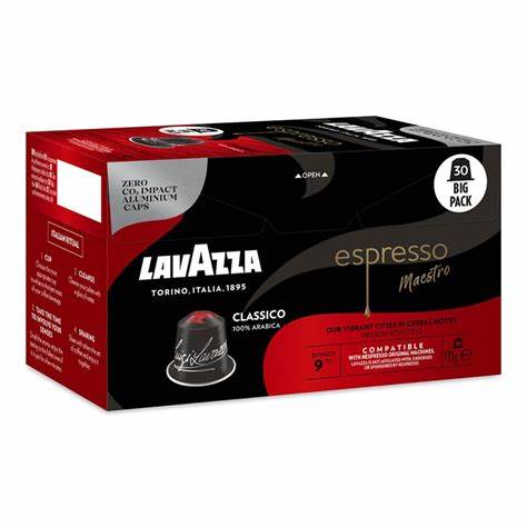 Lavazza A Modo Mio Qualità Rossa Ristretto – 16 Capsules (120 g)