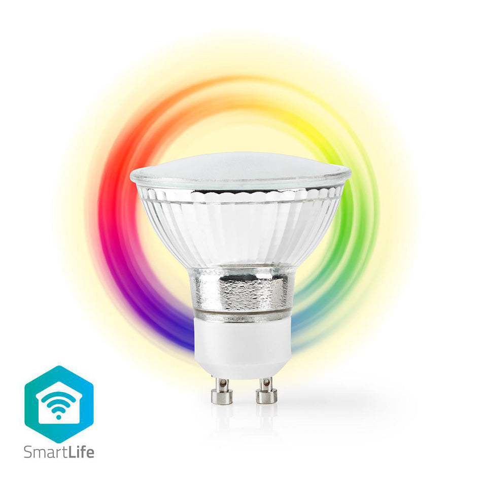 Nedis SmartLife Multicolour Lamp | Wi-Fi | GU10 | 330 lm | 5 W