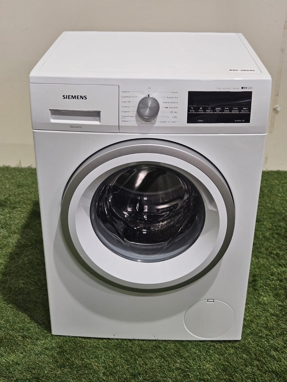 Siemens iQ500 wasmachine | 8 kg | 1400 rpm | Refurbished