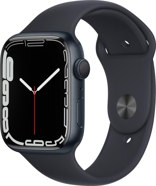 Apple Watch Series 7 GPS 45 mm Midnight Aluminium