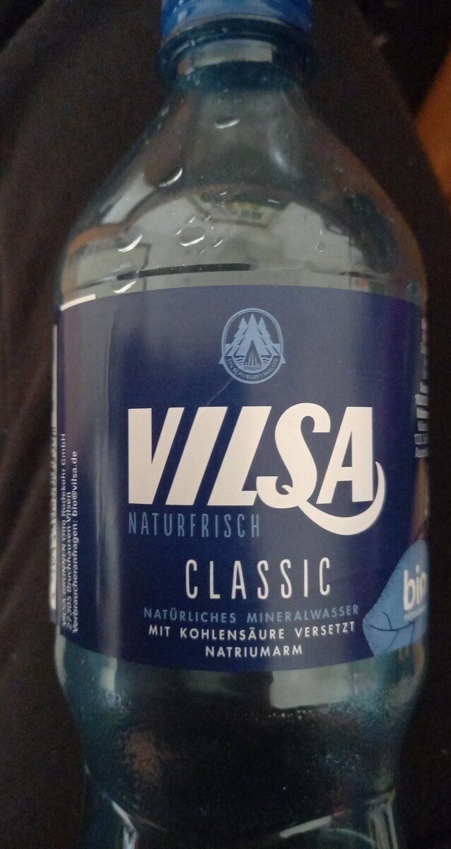Vilsa Bio Mineralwasser Classic – 0,75 L