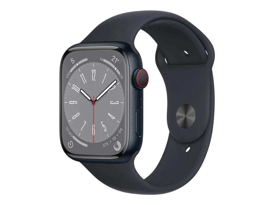Apple Watch Series 8 45 mm Midnight GPS + Cellular