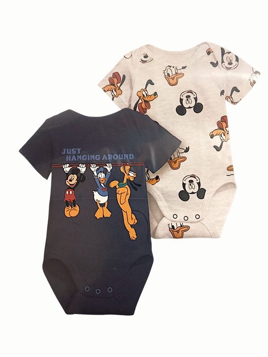 Disney Baby Romper | Set van 2 | Zacht & Comfortabel