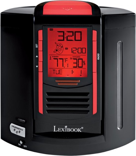 Lexibook Radioklok | Met Ingebouwde Luchtbevochtiger