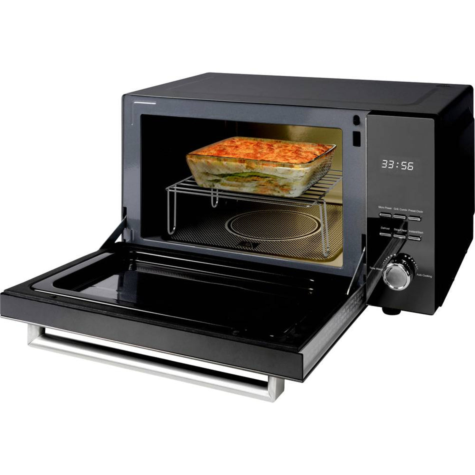 ProfiCook PC‑MWG 1204 – Combi-magnetron met grill – 23 L – 800 W – Spiegel-/RVS-front
