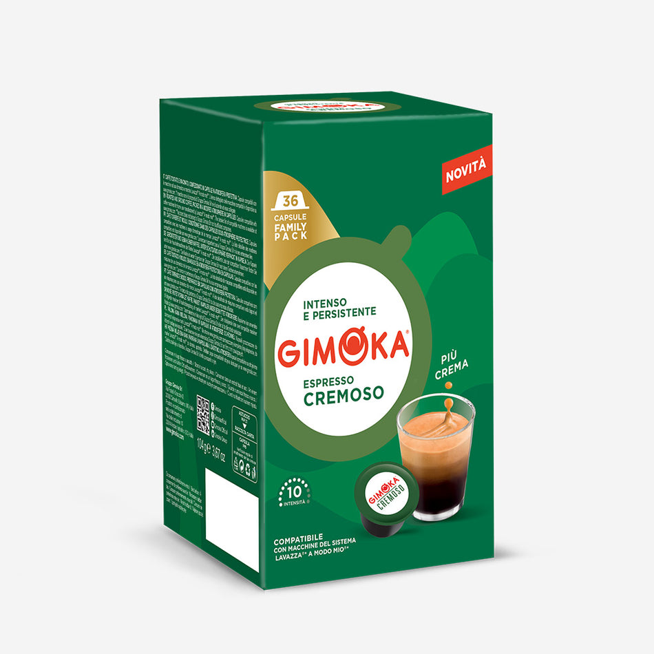 Gimoka Cremoso – 36 Lavazza A Modo Mio® capsules