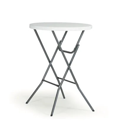 Statafel Party Staand Wit Ø80 cm